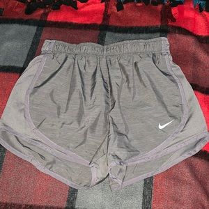 Grey nike shorts, size XS